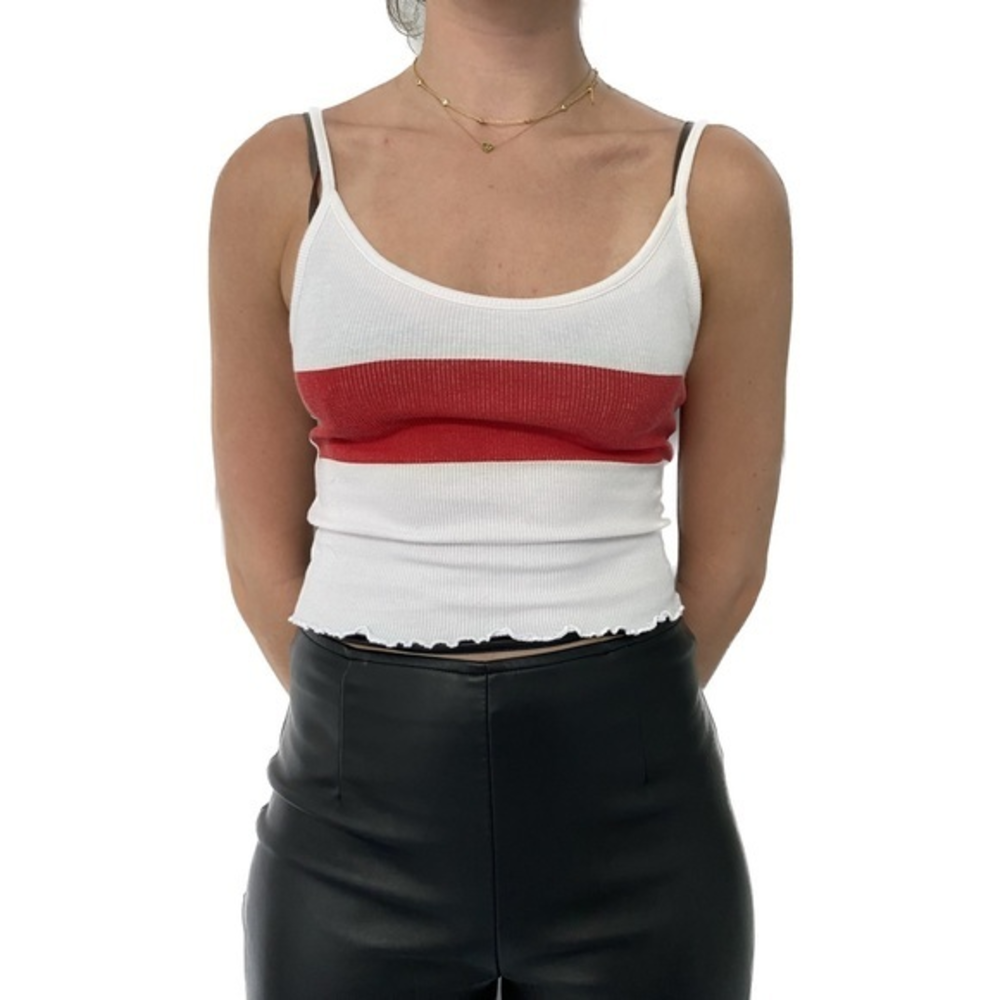 🍓 pacsun basics‎ cropped tank top 🍓